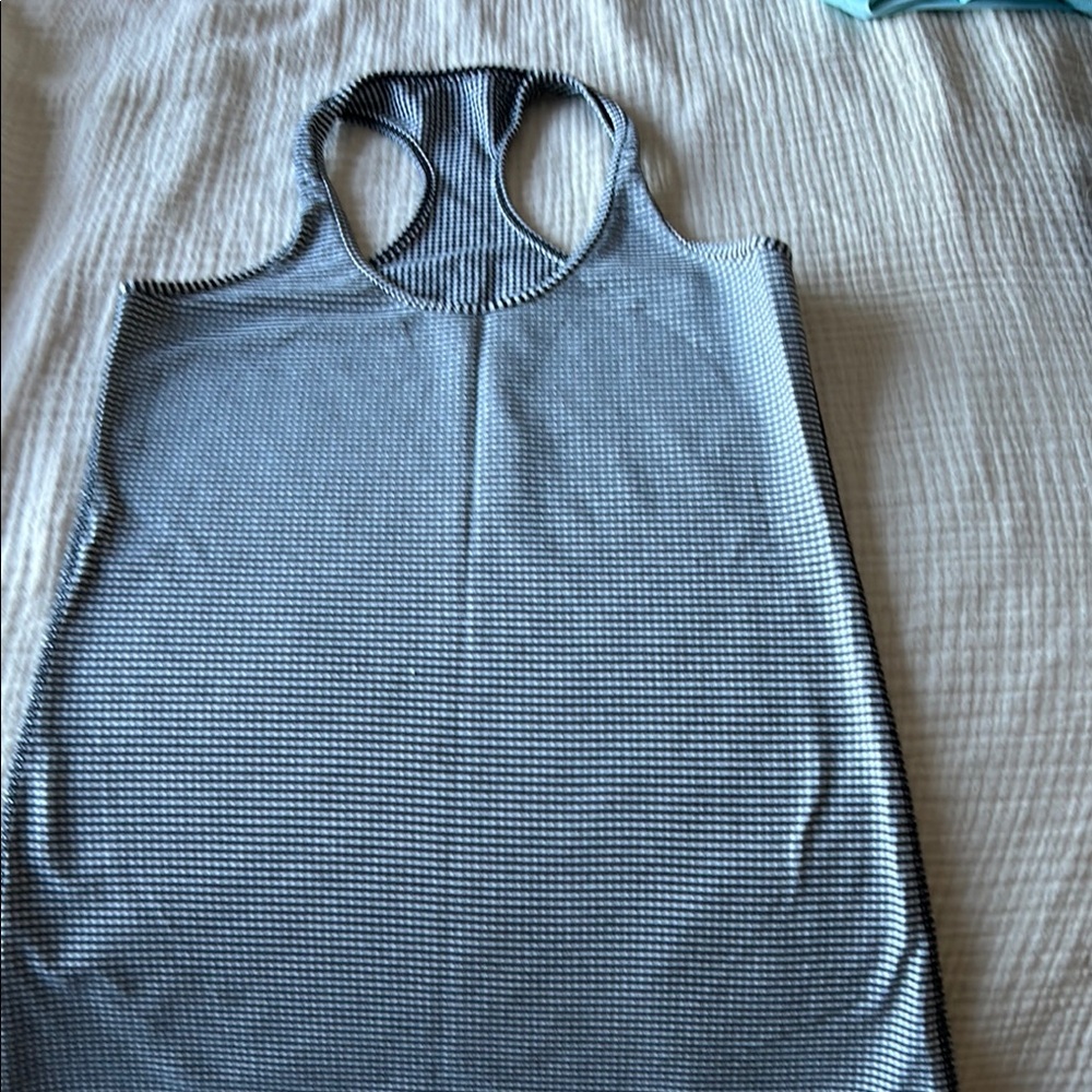 Striped Racerback Tank Top